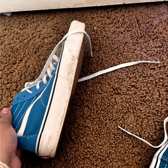 blue sk8 hi vans - Picture 4 of 9